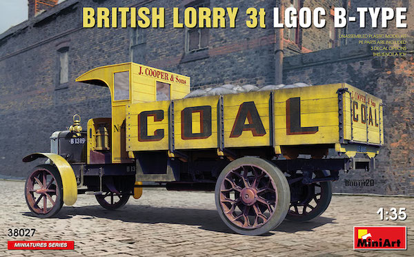 MiniArt British Lorry 3t LGOC B-Type 1:35