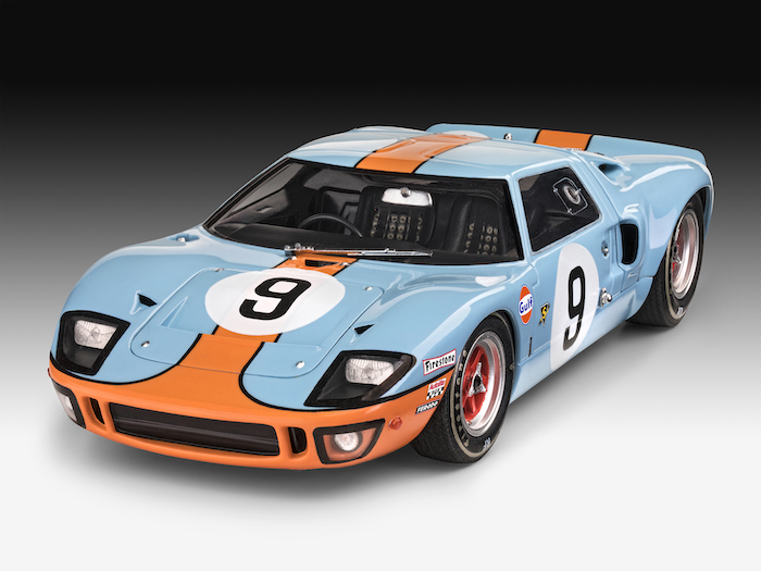 Revell Ford GT40 Le Mans 1968-1969：1-スケールモデリングを今すぐ