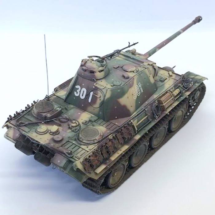 Tamiya Panther Ausf G Late 1:35 - revisión de compilación - Modelado a ...