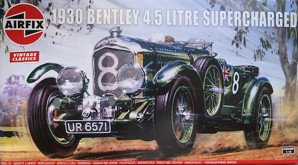 Airfix 1930 Bentley 4.5 litri sovralimentato 1:12