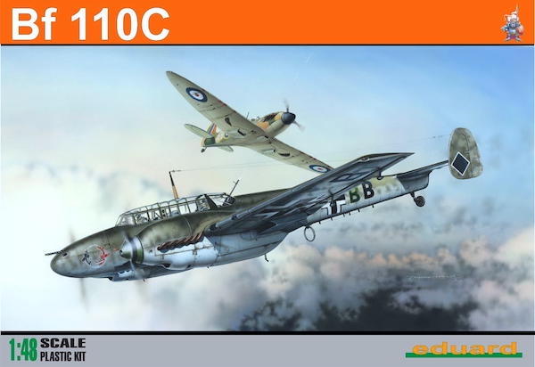Эдуард Мессершмитт Bf 110C 1:48