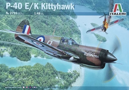 Italeri P-40 Kittyhawk Mk.III 1/48e