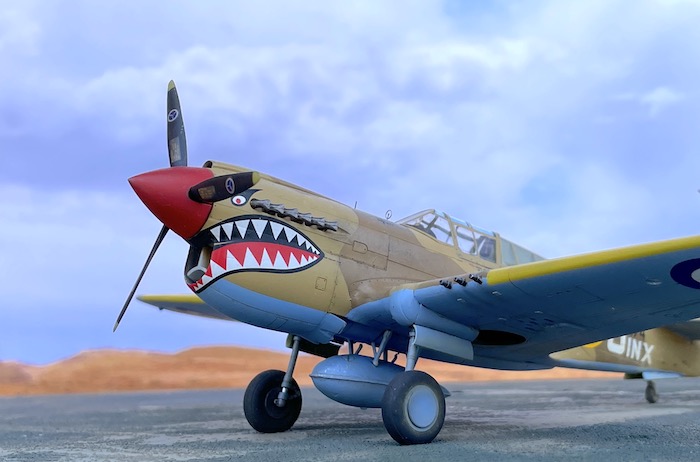 イタレリ P-40 キティホーク Mk.III 1:48
