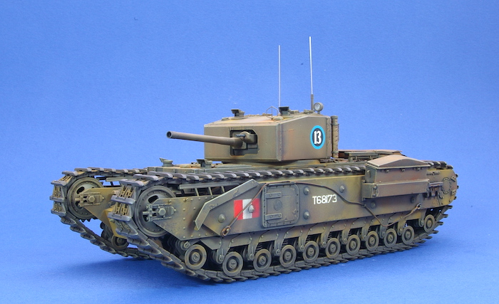 AFV Club Churchill Mk.III，英国步兵坦克 1:35