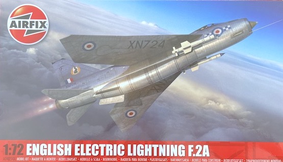 Airfix Inglês Electric Lightning F.2A 1:72
