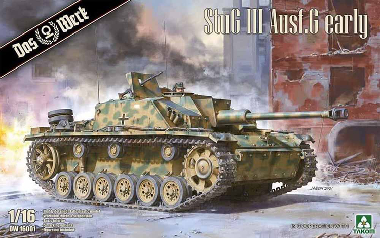 Takom The Das Werk Sturmgeschütz III Ausf.G. 1:16