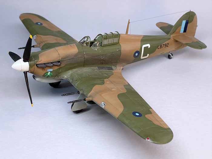 Conjunto de especialistas Arma Hawker Hurricane Mk.IIB/C 1:72