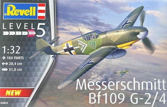 レベル メッサーシュミット Bf109G-2/G-4 1:32