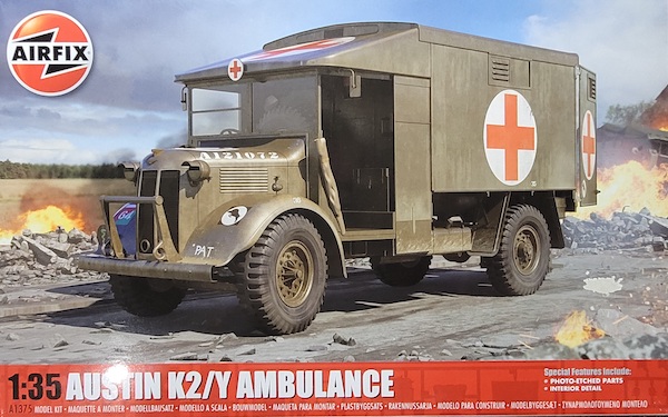 Ambulans Airfix Austin K2/Y 1:35