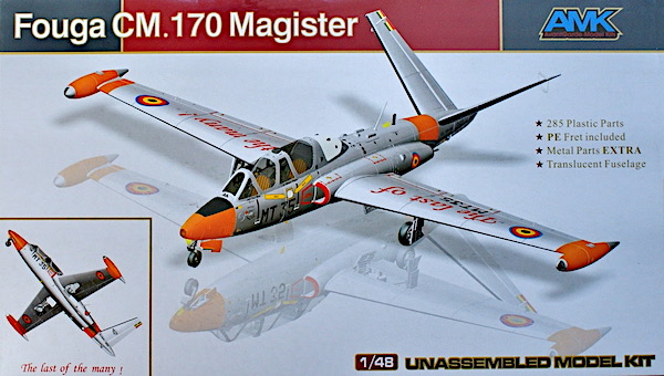 Kinetic και AMK Fouga Magister 1:48