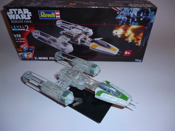 Revell Easy Kit Series Y-Wing Fighter、Star Wars Rogue One 1:72