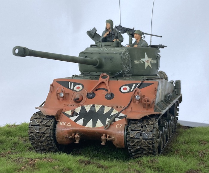 Tamiya M4A3E8 'Easy Eight' Sherman 朝鮮戰爭 1:35