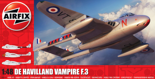 Airfix De Havilland Vampier F.3 1:48