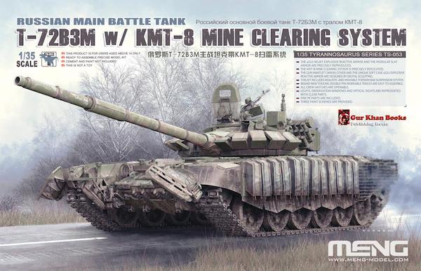 Meng T-72B3M con sistema de limpieza de minas KMT-8 1.35