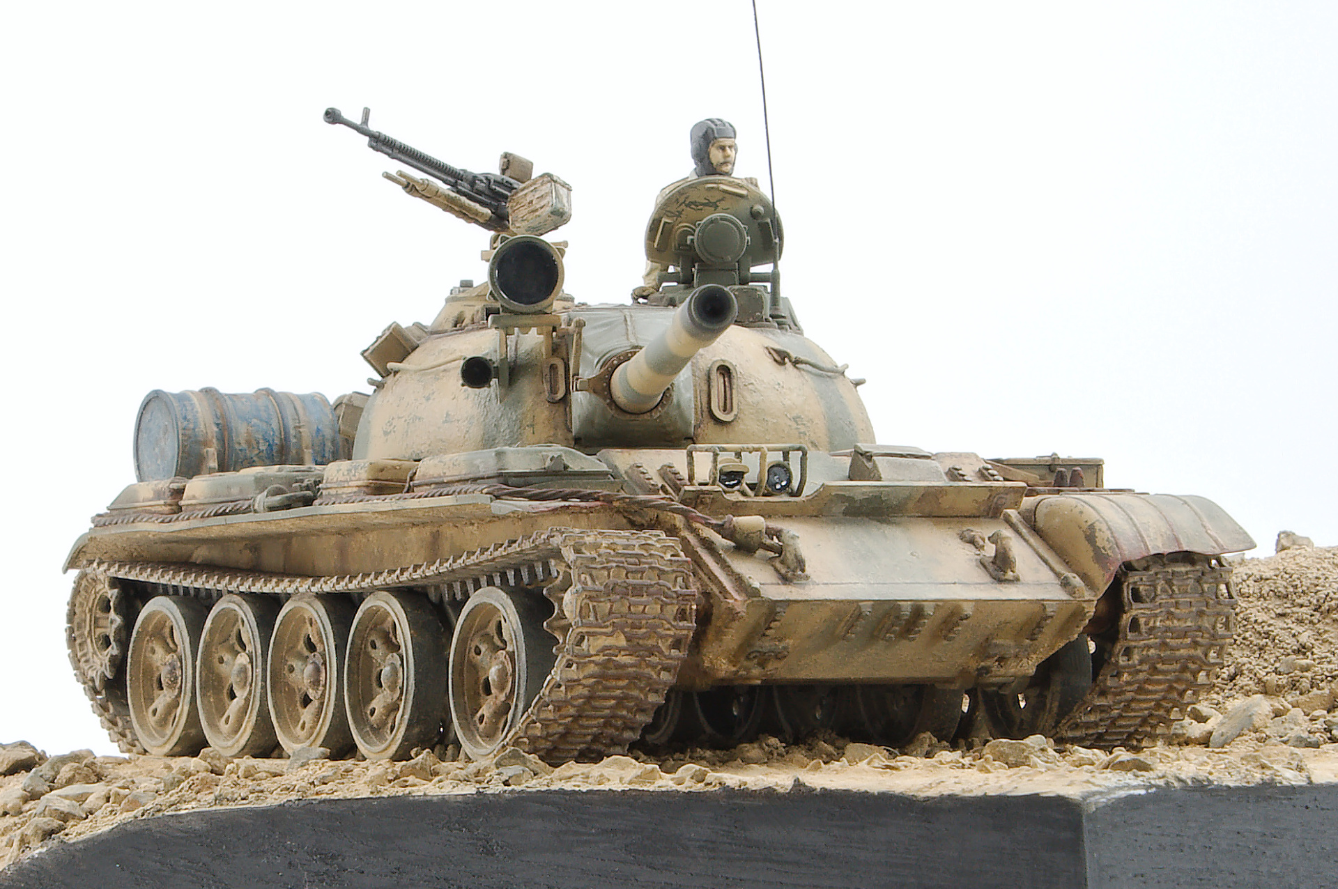 Tamiya T-55 char moyen irakien 1/48e