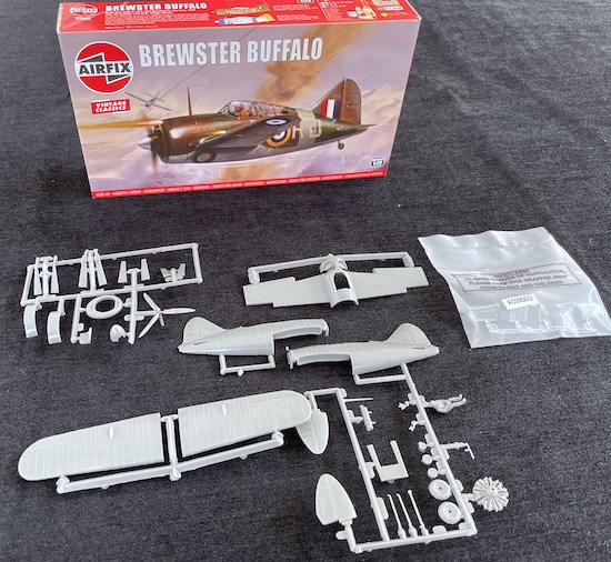 Airfix Brewster Buffalo Vintage Classics Série 1:72