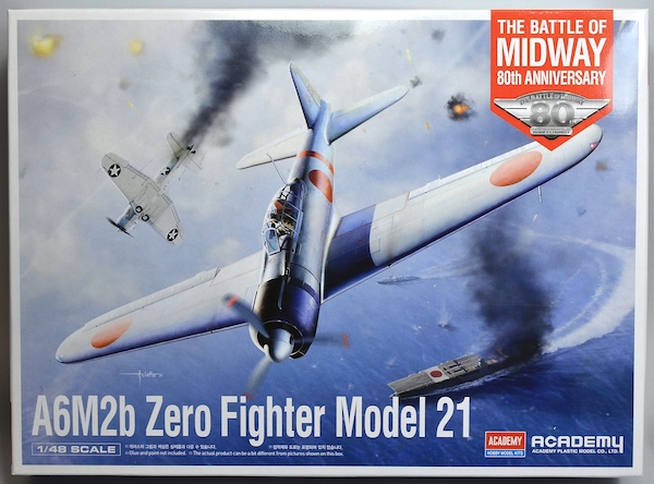 Academie A6M2b Zero Fighter Model 21 1:48