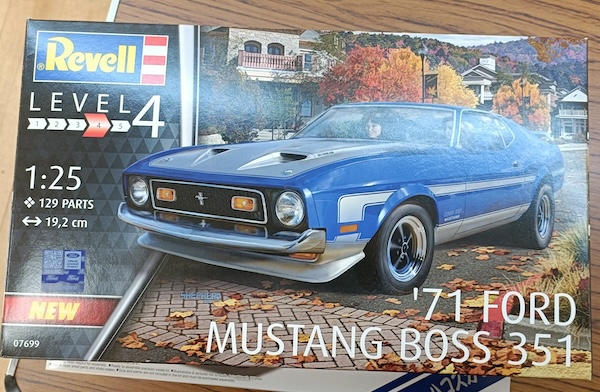 Revell '71 Ford Mustang Boss 351