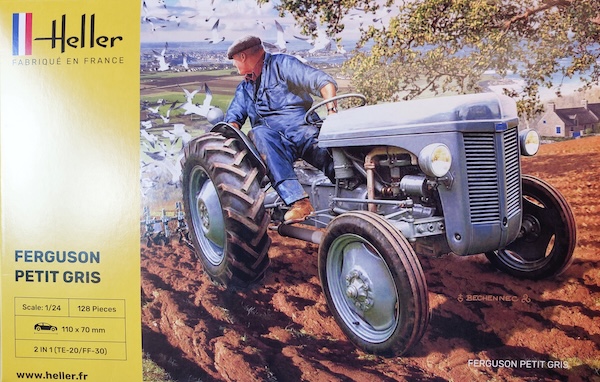 Tractor Heller Ferguson Petit Gris TE-20 1:24