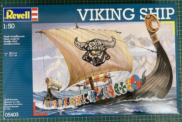 Ревелл Драккар викингов (около 900 г. н.э.) 1:50