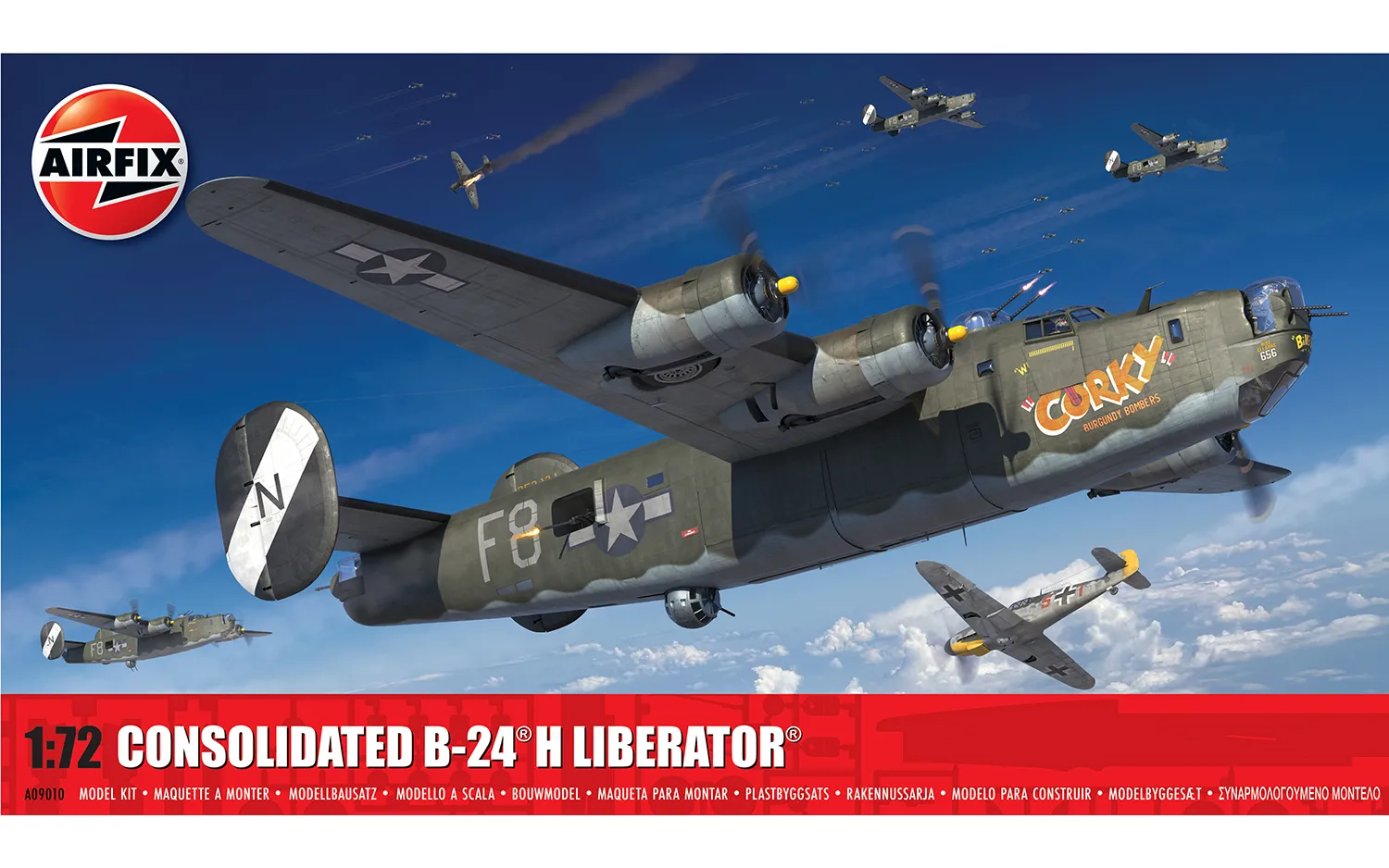 Airfix Skonsolidowany B-24H Liberator 1:72