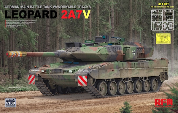 Ryefield Model Leopard 2A7V German Main Battle Tank 1:35